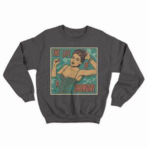 (NEW 100%) The Life of a Showgirl - Taylor Swift Crewneck Sweatshirt